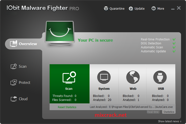 iobit malware fighter pro key
