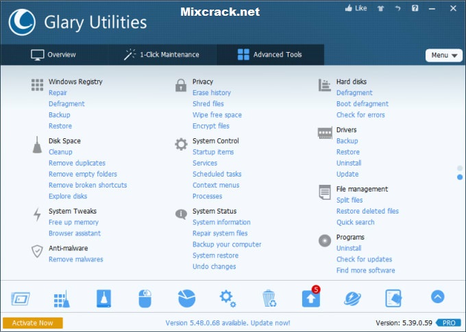 Glary Utilities Portable Full Crack Download + Activation Code 2022