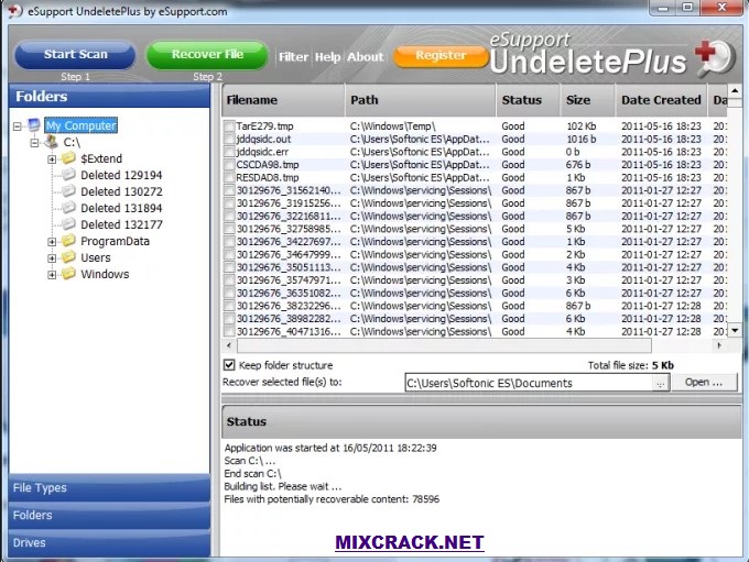Undelete Plus Crack + License Key & Windows 2022 Full Download